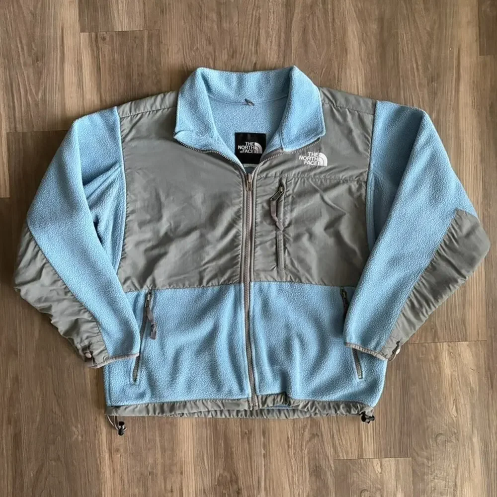 Vintage The North Face Denali Fleece Jacket Men's Size M Blue Polartec Hiking